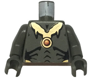 LEGO Dunkelgrau Geonosian Torso (973 / 76382)