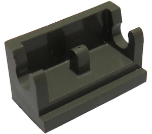 LEGO Dark Gray Hinge 1 x 2 Base (3937)