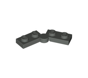 LEGO Dark Gray Hinge Plate 1 x 4 (1927 / 19954)