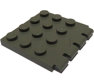 LEGO Dark Gray Hinge Plate 4 x 4 Vehicle Roof (4213 / 30001)