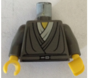 LEGO Tummanharmaa Jedi Ritari Vartalo (973 / 73403)