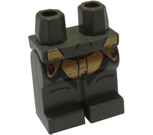 LEGO Gris foncé Jambes for Dark Grey Geonosian (3815)