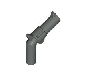 LEGO Dark Gray Minifig Gun Revolver (30132 / 88419)