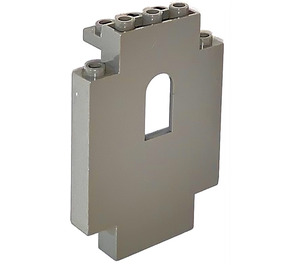 LEGO Grigio scuro Pannello 2 x 5 x 6 con Finestra (4444)