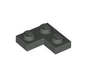 LEGO Gris foncé assiette 2 x 2 Coin (2420)