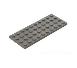 LEGO Ciemny szary Talerz 4 x 10 (3030)