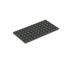 LEGO Dark Gray Plate 6 x 12 (3028)