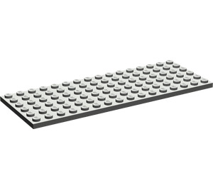 LEGO Dunkelgrau Platte 6 x 16 (3027)