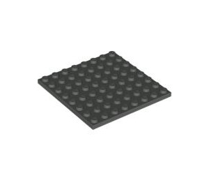 LEGO Dark Gray Plate 8 x 8 (41539 / 42534)