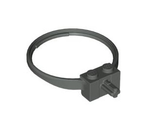 LEGO Dark Gray Ring / Hoop with Axle (43373)