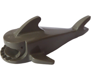 LEGO Dark Gray Shark Body without Gills (2547)