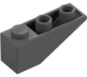 LEGO Tmavě šedá Sklon 1 x 3 (25°) Převrácený (4287)