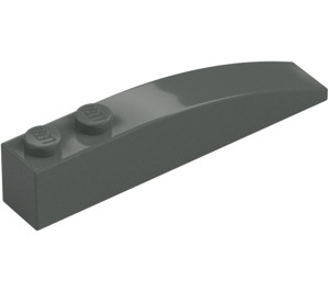 LEGO Dark Gray Slope 1 x 6 Curved (41762 / 42022)