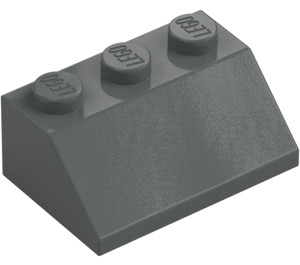 LEGO Grigio scuro Pendenza 2 x 3 (45°) (3038)