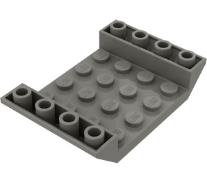 LEGO Dark Gray Slope 4 x 6 (45°) Double Inverted with Open Center without Holes (30283)