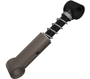 LEGO Dark Gray Small Shock Absorber with Hard Spring