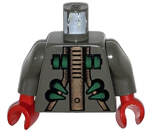 LEGO Dark Gray Stingray 1 Torso (973)