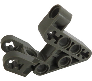 LEGO Dunkelgrau Technic Bionicle Rahkshi Lower Torso Abschnitt (44135)