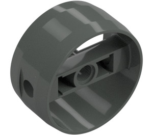 LEGO Dark Gray Technic Cylinder with Center Bar (41531 / 77086)