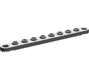 LEGO Dark Gray Technic Plate 1 x 10 with Holes (2719)
