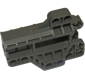 LEGO Dark Gray Technic Screw Gear Transmission Block (32305)