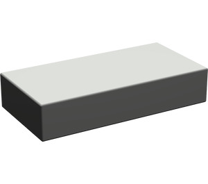 LEGO Dark Gray Tile 1 x 2 without Groove (3069)
