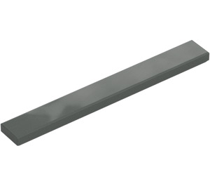 LEGO Dark Gray Tile 1 x 8 (4162)