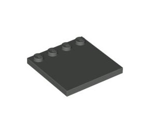 LEGO Dark Gray Tile 4 x 4 with Studs on Edge (6179)