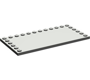 LEGO Dark Gray Tile 6 x 12 with Studs on 3 Edges (6178)