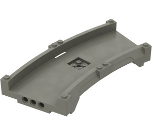 LEGO Dark Gray Track Turn (42938)