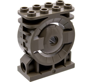 LEGO Dark Gray Turbine 2 x 4 x 4 (30535)