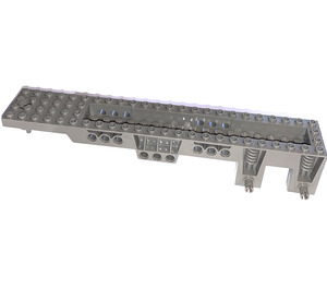 LEGO Dark Gray Wagon Bottom 24 x 4 x 3 (45400)
