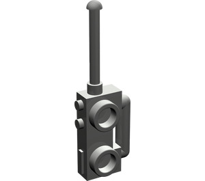 LEGO Gris foncé Talkie walkie (Poignée compacte) (3962)