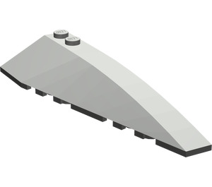 LEGO Dark Gray Wedge 10 x 3 x 1 Double Rounded Right (50956)