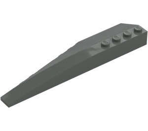 LEGO Dark Gray Wedge 12 x 3 x 1 Double Rounded Right (42060 / 45173)