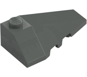 LEGO Dark Gray Wedge 2 x 4 Triple Right (43711)