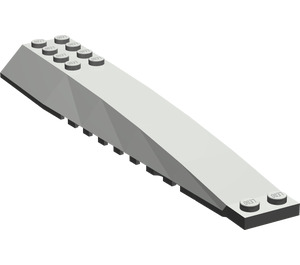 LEGO Dark Gray Wedge 4 x 16 Triple Curved (45301 / 89680)