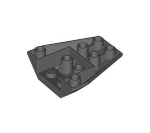 LEGO Gris foncé Coin 4 x 4 Tripler Inversé sans renforts de tenons (4855)