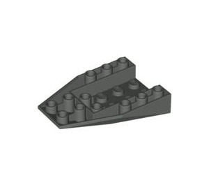 LEGO Gris foncé Coin 6 x 4 Inversé (4856)