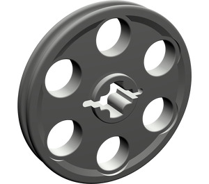 LEGO Dark Gray Wedge Belt Wheel (4185 / 49750)