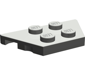 LEGO Dunkelgrau Keil Platte 2 x 4 (51739)