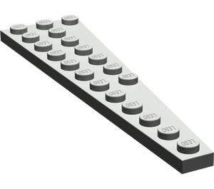 LEGO Dark Gray Wedge Plate 3 x 12 Wing Left (47397)