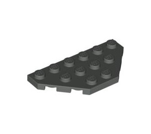LEGO Gris foncé Coin assiette 3 x 6 avec 45º Coins (2419 / 43127)