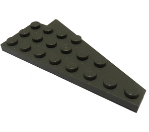 LEGO Dunkelgrau Keil Platte 4 x 8 Flügel Links mit Unterseite Stud Notch (3933)