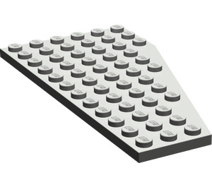 LEGO Dark Gray Wedge Plate 6 x 12 Wing Left (3632 / 30355)