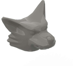 LEGO Dark Gray Werewolf Head Cover (42443)