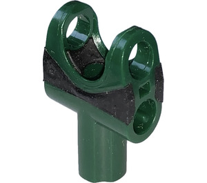 LEGO Dark Green Ball Join Socket with Black Friction Insert (47325 / 47326)