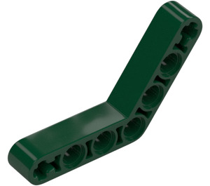 LEGO Dark Green Beam Bent 53 Degrees, 4 and 4 Holes (32348 / 42165)