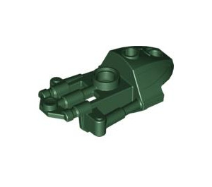 LEGO Verde scuro Bionicle 3 x 5 x 2 Knee Scudo (53543)