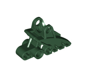 LEGO Dark Green Bionicle Foot (41668)
